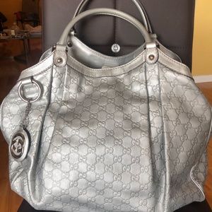 Gucci Large Leather Tote